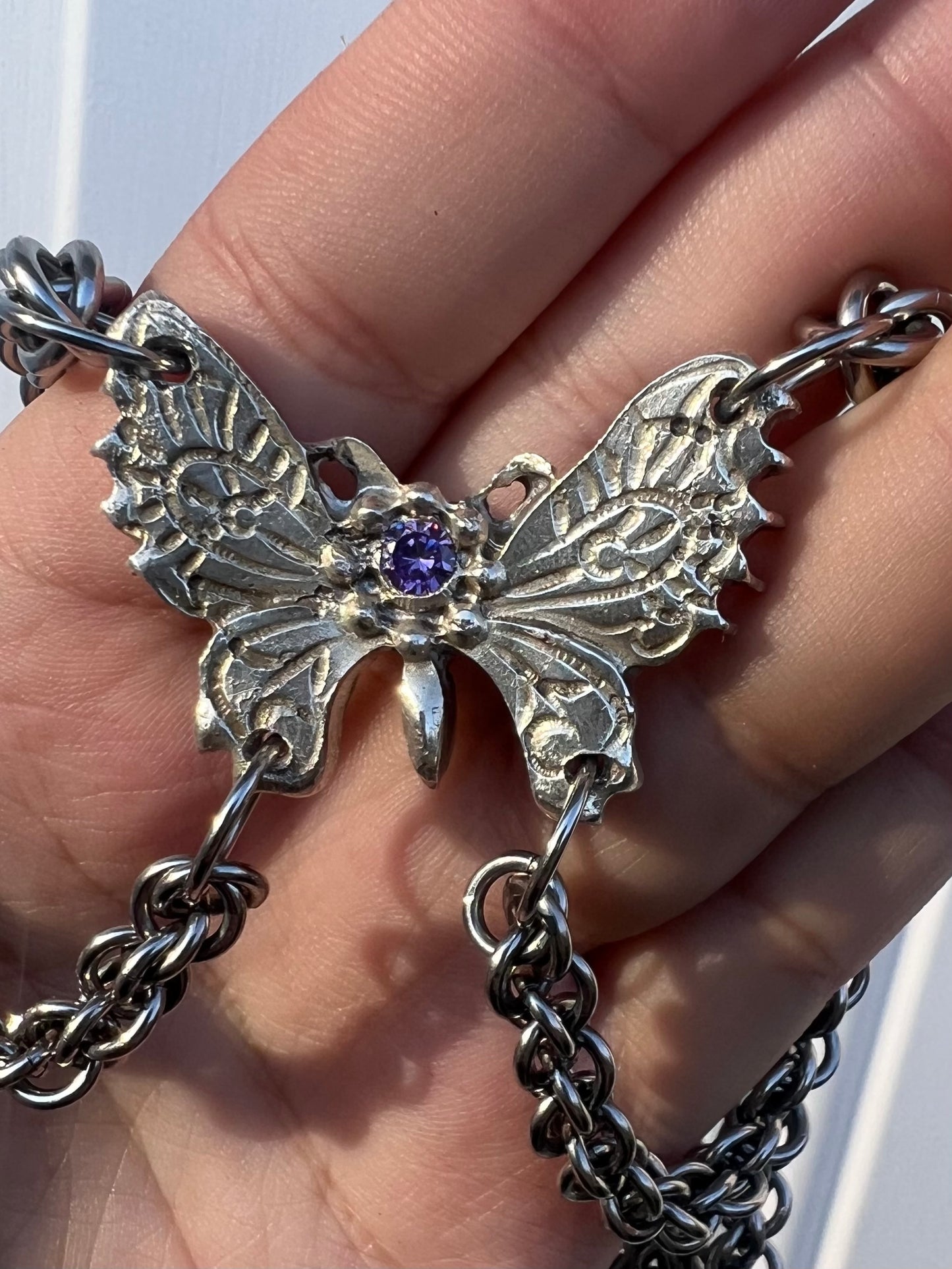 Butterfly necklace